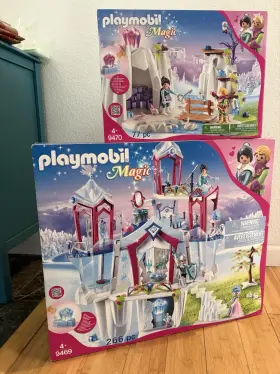 9470 Playmobil 008789094698 New 2 Sets Of Magic Crystal Palace 9469 And Diamond Hideout