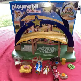 Playmobil 008789094940 Christmas Nativity Scene 9494 Tested And Works Comes With Box