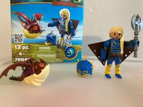 Playmobil 008789700414 70041 How To Train Dragons Astrid And Hobgobbler Open Box