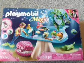 Playmobil 008789700964 Magic Mermaids Beauty Salon With Pearl Jewel Case Set 70096