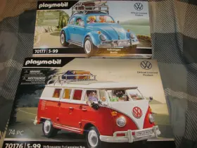 70177 Playmobil 008789701763 Volkswagen Beetle Bug 70176 T1 Camping Bus 2021 Vw Official