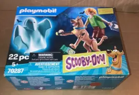 Playmobil 008789702876 70287 Scooby-doo Set Includes Scooby And Shaggy Ghost / Villain