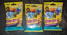 Playmobil 008789702883 Scooby-doo Ghosts Lot Of 3 Unopened Series 1 Mystery Figures 2019