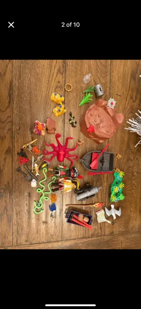 Playmobil 008789703224 Advent Calendar Pirate Cove Treasure Hunt Set