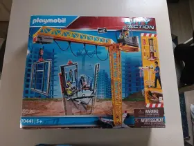 Playmobil 008789704412 City Action 70441 Rc Crane With Building Section Brand New Sealed Rare