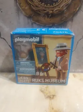 1887 Playmobil 008789704757 Sealed 70475 Van Gogh Self Portrait Rijks Museum Figure Set Nib