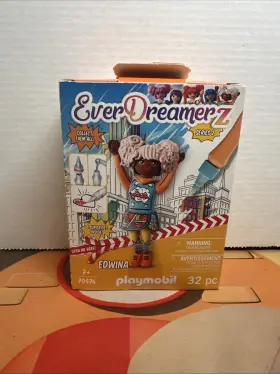Playmobil 008789704764 32 Pc Series 2 Everdreamerz 70476 Edwina - Comic World Tear In Box New