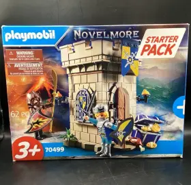 Playmobil 008789704993 70499 Novelmore Knights Fortress Starter Pack Complete 62 Pc Set New