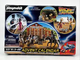 Playmobil 008789705761 Advent Calendar 70576 Inch Back To The Future Part Iii For Children Ages