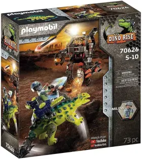 Playmobil 008789706263 New And Sealed 70626 Dino Rise Saichania Invasion Of The Robot 73 Pc Toy
