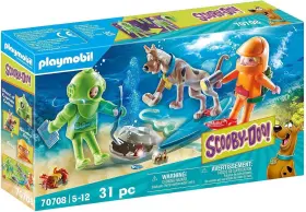 Playmobil 008789707086 Scooby Doo - Adventure With Ghost Of Captain Cutler Building Set By