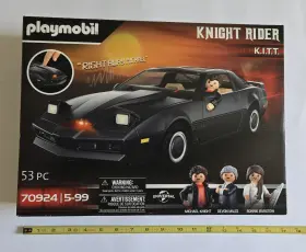 Playmobil 008789709240 New 2022 Knight Rider Kitt Car Toy Set 70924 Michael Tv Series Figure