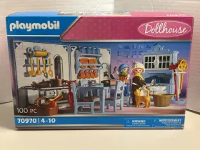 Playmobil 008789709707 Dollhouse Kitchen With Stove Set 70970 Open Only Slighty Used