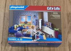 Playmobil 008789709899 New City Life 70989 71pc Family Room - Sealed