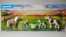 Playmobil 008789710000 Animals Set 71000 Two Icelandic Horses With Foals Addon / 2022