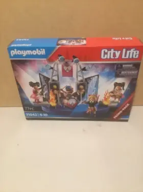 Playmobil 008789710420 New City Life 71042 77pc Music Band Playset - Sealed