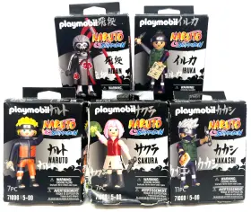 Playmobil 008789710994 5 Naruto Shippuden New In Packaging Sakura Kakashi Iruka