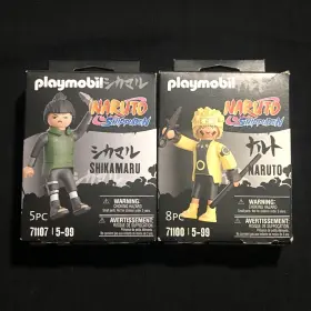 71100 Playmobil 008789711076 Naruto Shippuden Shikamaru And Building Set 71107 New