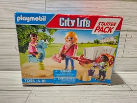 Playmobil 008789712585 71258 City Life Starter Pack Daycare Educator Playground 25 Pieces