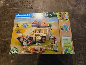 Playmobil 008789712936 Wiltopia Cross-country Vehicle With Lions Building Set New
