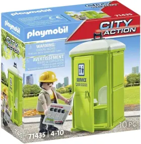 Playmobil 008789714350 City Action Mobile Toilet Bajamaja - 71435