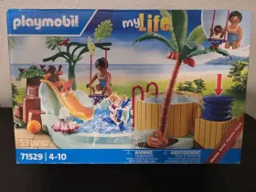 Playmobil 008789715296 My Life 71529 Childrens Pool With Whirlpool Pump Promo Pack Sealed