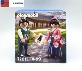Playmobil 008789720153 Us Stock 72015 Hanbok Couple Figures Korean Traditional Korea Limited