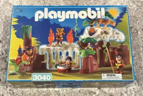 Playmobil 025369030406 3040 Jungle Adventure Dinosaur Skeleton Cave Brand New