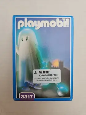 Playmobil 025369033179 3317 - Glow In The Dark Ghost New Box Halloween Vintage