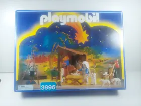 Playmobil 025369039966 Vintage 1999 Christmas Nativity Play Set 3996 Used Kit