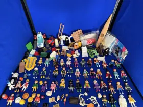 Playmobil 025369044366 Vintage Figures City Police Princess Furniture Kids Doctor House Lot 2
