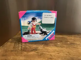 Playmobil 025369046056 Special 4605 Girl With Cats - New Htf From 2002