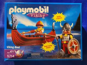 Playmobil 025369057144 5714 Viking Boat That Really Floats Rare In Sealed Box