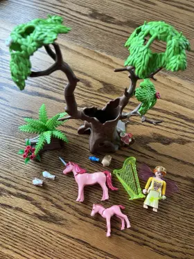 Playmobil 025369057625 5762 Magic Unicorn Forest Retired 2004 Unicorns Fairy