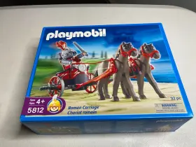 Playmobil 025369058127 Set 5812 Roman Carriage History Troop Builder For Colosseum Sealed Box