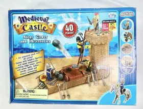 Playmobil 039825020177 Sun Mate Corporation Medieval Castle- Siege Tower And Accessories