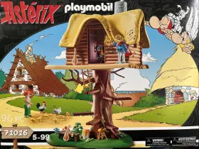 1000660 Playmobil Asterix 71016 Cacofonix With Treehouse Building Set Age 5 New In Box