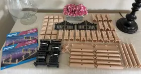 1042 Playmobil Two Sets Lot Victorian Dollhouse Fence New Opened Unused Complete
