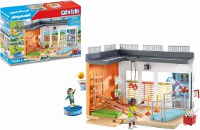 1328-pla-cl Playmobil Gym Extension Brand New And Factory Sealed