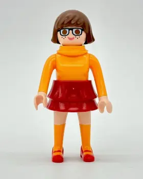 30143172 Playmobil Ref. 70366 Adventures Witch S Cauldron Part Velma Dinkley Figure