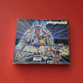 3079 Playmobil Space Station Commander Base 1999 Vintage Used