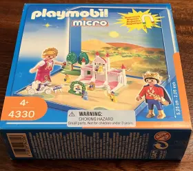 30792273 Playmobil 2005 4330 Micro Mini Case Fairytale Castle Magnetic Palace Retired