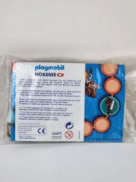 30802792 Playmobil Spanish Conquistador Nordsee North Sea Promo W Treasure Chest Gold New