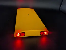 30827202 Playmobil 5940 School Bus Roof With Working Lights Replacement Part Tested