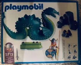 31112 Playmobil 5713 Sea Serpent Viking Nessie Nib Mfg 2001 New Unopened