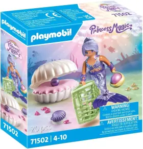 Playmobil 313096243214 Mermaid With Pearl Seashell