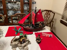 3619 Playmobil 3133 Pirates Adventure Set