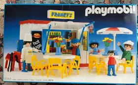 3146 Playmobil Franky S Hot Dogs Set Vintage 1986