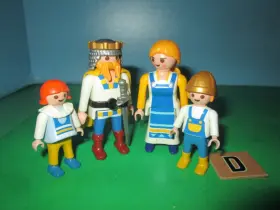 3151-7717 Playmobil Viking Longhouse Family Figures Set-d From 3151 7717 Xx