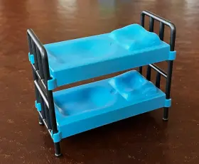 3176-3826 Playmobil Miniature Fire Station Camping Soldier Bunk Bed Furniture 3176 3826